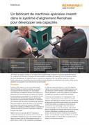 Un fabricant de machines spéciales investit dans le système d'alignement Renishaw pour développer ses capacités